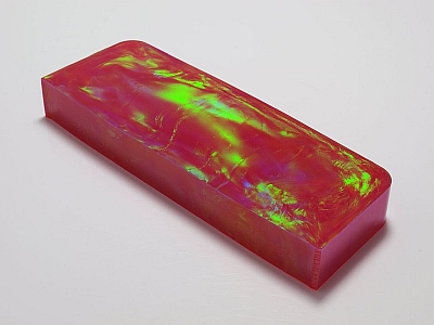 Red/Green Aurora Opal - Slab